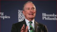 Former New York City Mayor Michael Bloomberg speaks at the Bloomberg Global Business forum in New York, Sept. 26, 2018. (Reuters) 