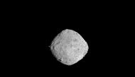 This November 16, 2018 photo from NASA’s OSIRIS-REx spacecraft, obtained December 3, 2018 courtesy of NASA/Goddard/University of Arizona, shows the asteroid Bennu from a distance of 85 miles (136 km).  AFP photo/NASA/ Goddard/University of Arizona