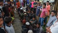 Suspected Rohingya people arrive in Idi Rayeuk, East Aceh on December 4, 2018. / AFP / CEK MAD 