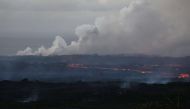 Lava from a Kilauea volcano fissure flows toward the ocean on Hawaii's Big Island on May 20, 2018 in Kapoho, Hawaii. Mario Tama / Getty Images / AFP