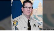 Sgt. Ron Helus was fatally shot in the heart by a California highway patrolman who had joined him in the chaotic gun battle at the Borderline Bar & Grill in Thousand Oaks on Nov. 7, Ventura County Sheriff Bill Ayub said.