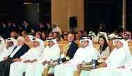 Prime Minister and Interior Minister H E Sheikh Abdullah bin Nasser bin Khalifa Al Thani, Minister of Finance H E Ali Shareef Al Emadi, Minister of Economy and Industry H E Ali bin Ahmed Al Kuwari, Qatar Central Bank Governor H E Sheikh Abdullah bin Saoud