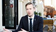 Mattias Nordfeldt, Chairman of Swedish Chamber of Commerce in Qatar. Pic: Qassim Rahmatullah / the peninsula