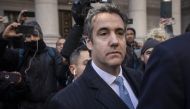 Michael Cohen, former personal attorney to US President Donald Trump, exits federal court, in New York City.   AFP /  Drew Angerer
