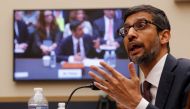 Google CEO Sundar Pichai testifies at a House Judiciary Committee hearing 