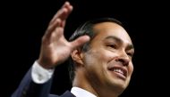 FILE PHOTO: Julian Castro, former United States Secretary of Housing and Urban Development, speaks at the Netroots Nation annual conference for political progressives in New Orleans, Louisiana, U.S. August 4, 2018. REUTERS/Jonathan Bachman - RC1D756B6D50/