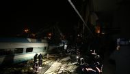 Rescue workers are seen at the station after high-speed train crashed in Turkish capital Ankara on December 13, 2018. ( Do?ukan Keskink?l?ç - Anadolu Agency )