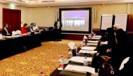 Participants during the advanced workshop on trade negotiations skills, organised by the Ministry of Commerce and Industry.