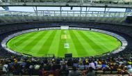 A general view of the Perth Stadium during day one of the second Test cricket match between Australia and India in Perth on December 14, 2018. AFP / William West