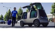 Kroger - the nation's largest grocery chain - announced a new partnership with Nuro, a Silicon Valley startup that produces a self-driving, unmanned vehicle known as the R1 for grocery deliveries. Kroger Co. handout photo