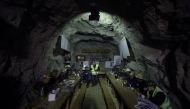 Miners take a coffee break at 
