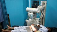 An Afghan man received treatment at a hospital after an attack in Kabul, Afghanistan December 24, 2018. REUTERS/Omar Sobhani