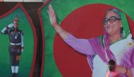 A photo of Prime Minister Sheikh Hasina, in Dhaka on December 29, 2018. Bangladesh stepped up security on December 29 in a bid to contain violence during a general election expected to see Prime Minister Sheikh Hasina win a record fourth term. (AFP / Indr