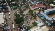 This general view shows a flooded area in the town of Baao in Camarines Sur province on December 30, 2018. AFP 