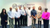 QFBA and QFC Authority officials pose for a picture.
