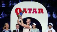 Czech Republic’s Petra Kvitova, winner of the last edition of the 2018 Qatar Total Open seen in this file picture.