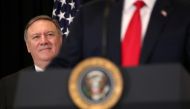 Secretary of State Mike Pompeo takes part in the swearing-in ceremony for the first female director Central Intelligence Agency Gina Haspel at Langley, May 21, 2018. Reuters / Kevin Lamarque