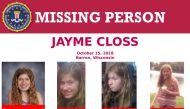 An FBI missing person poster shows Jayme Closs, a 13-year-old Wisconsin girl, missing since her parents were discovered fatally shot three months ago. (via Reuters)  