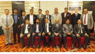 IIQS members with Guest Speaker, during the event.