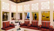 A view of The Majlis – Cultures in Dialogue exhibition.