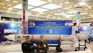 Iran's Defence Minister Amir Hatami speaks during the unveiling ceremony at an exhibition in Tehran, Iran, Faberuary 2, 2019. Tasnim News Agency/Handout via REUTERS