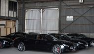 A fleet of Maserati cars are seen during the 2018 Asia-Pacific Economic Cooperation (APEC) forum in Port Moresby, Papua New Guinea, November 17, 2018. Picture taken November 17, 2018. AAP/Mick Tsikas/via REUTERS