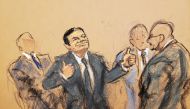 The accused Mexican drug lord Joaquin 