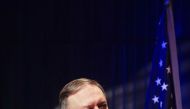 US Secretary of State Michael Pompeo listens during the news conference in Reykjavik, Iceland February 15, 2019. Reuters/Geirix