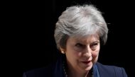 File photo of British Prime Minister Theresa May.