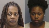Suspects Shana Decree (L) and Dominique Decree who have been charged after five of their relatives were found dead in a Morrisville, Pennsylvania apartment. 