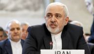 FILE PHOTO: Iranian Foreign Minister Mohammad Javad Zarif delivers his statement, during the Geneva Conference on Afghanistan, at the European headquarters of the United Nations in Geneva, Switzerland, November 28, 2018. Salvatore Di Nolfi/Pool via REUTER