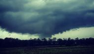 This handout image provided by Justin Merritt from his Instagram account shows a tornado in Dothan, Alabama on March 3, 2019. AFP PHOTO / JUSTIN MERRITT via INSTAGRAM