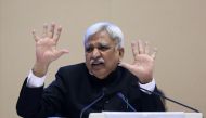 India's Chief Election Commissioner Sunil Arora speaks during a press conference in New Delhi on March 10, 2019. AFP