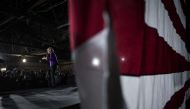 Sen. Elizabeth Warren (D-MA), one of several Democrats running for the party's nomination in the 2020 presidential race, speaks during a campaign event, March 8, 2019 in the Queens borough of New York City.  Drew Angerer/AFP
