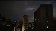 A view during a power cut in Caracas, Venezuela on March 7, 2019. (Lokman ?lhan - Anadolu Agency)