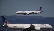 A United Airlines Boeing 737 Max 9 aircraft lands at San Francisco International Airport on March 13, 2019 in Burlingame, California. The United States has followed countries around the world and has grounded all Boeing 737 Max aircraft following a crash 