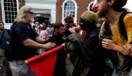 White supremacists clash with counter protesters during a rally in Charlottesville, Virginia, US, August 12, 2017. Reuters/Joshua Roberts