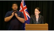 New Zealand Prime Minister Jacinda Ardern speaks about changes in gun laws in Wellington, New Zealand, March 21, 2019, in this still image taken from video. TVNZ/via REUTERS TV 