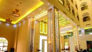 An interior view of Luxury Hotel Dana Al-Sadd.