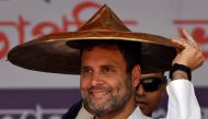 Rahul Gandhi, President of India's main opposition Congress party, wears a 