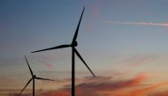Power-generating windmill turbines at a wind park in Moeuvres near Cambrai, France, September 16, 2018. Reuters/Pascal Rossignol 