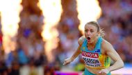 Australia’s reigning world champion Sally Pearson competes in the women’s 100 metres hurdles final 2017 IAAF World Championships in this file photo.