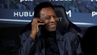 FILE PHOTO: Brazilian soccer legend Pele is seen in Paris, France, April 2, 2019. Picture taken April 2, 2019. REUTERS/Christian Hartmann
