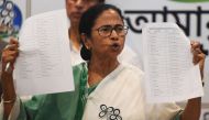 Trinamool Congress supremo Mamata Banerjee speaks during a press conference to announce the candidates for the general election, in Kolkata on March 12, 2019. AFP / Dibyangshu Sarkar
