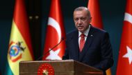 Turkish President Recep Tayyip Erdogan. April 09, 2019. Volkan Furuncu - Anadolu
