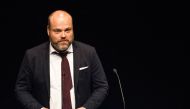 Bestseller CEO Anders Holch Povlsen during an event in Aarhus, Denmark.  AFP / Ritzau Scanpix / Tariq Mikkel Khan