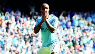 Manchester City's Raheem Sterling. Reuters/Jason Cairnduff 