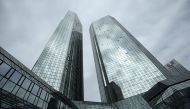 The Deutsche Bank headquarters are pictured in Frankfurt, Germany, April 25, 2019. REUTERS/Ralph Orlowski
