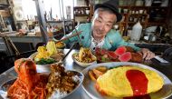 Image used for representation purpose.  Norihito Hatanaka, president of Fake Food Hatanaka, introducing plastic food dishes at his company studio in Tokorozawa a suburb of Tokyo on January 18, 2017. AFP/Toru Yamanaka