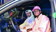 Chevrolet’s first premier event for 2019 welcomed VIP guests, including Qatar’s world champion high  jumper Mutaz Barshim (sitting right), Mohamed Jaidah, Group Executive Director of Jaidah Group, and customers for an opportunity to get an exclusive, firs